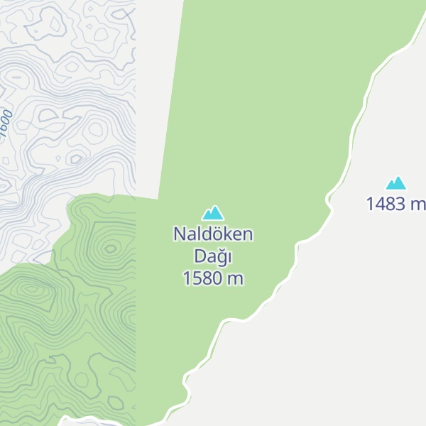Map of Naldöken Dağı