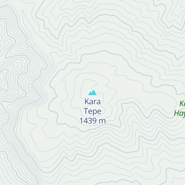 Map of Kara Tepe