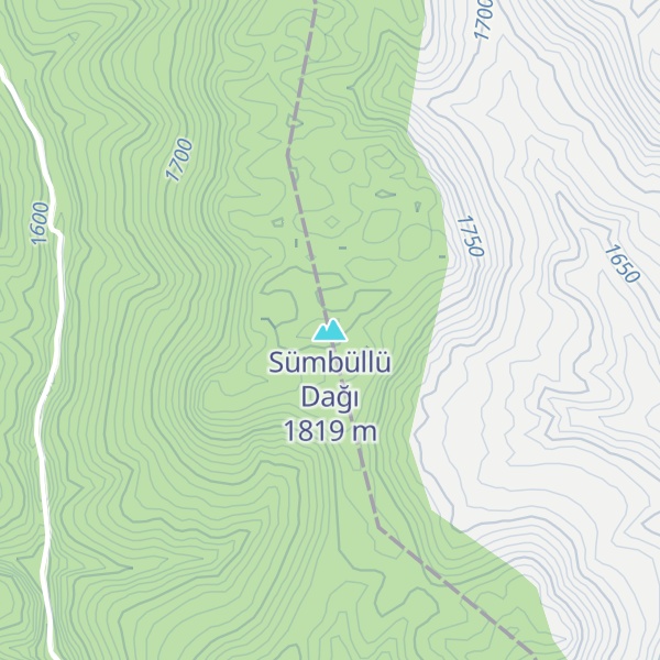 Map of Sümbüllü Dağı