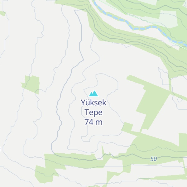 Map of Yüksek Tepe