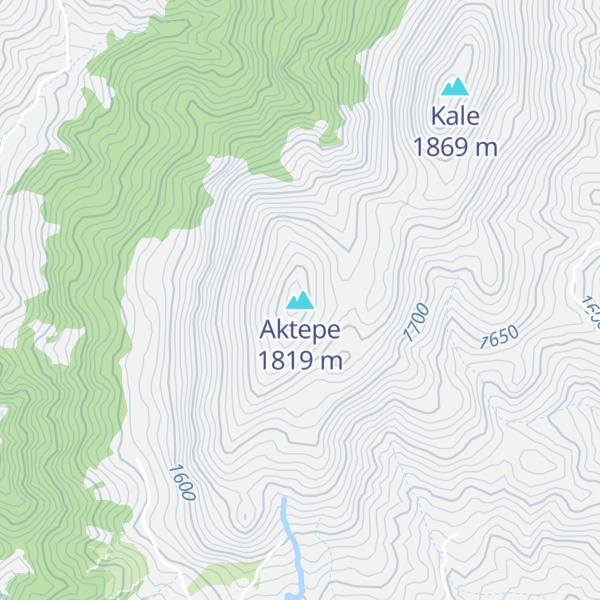 Map of Aktepe