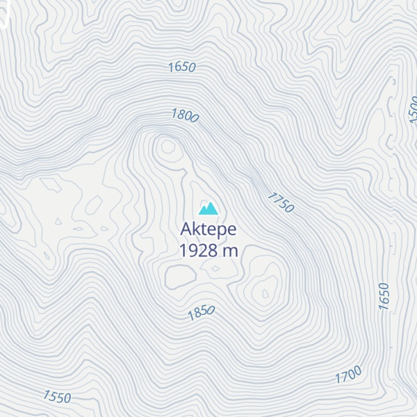 Map of Aktepe