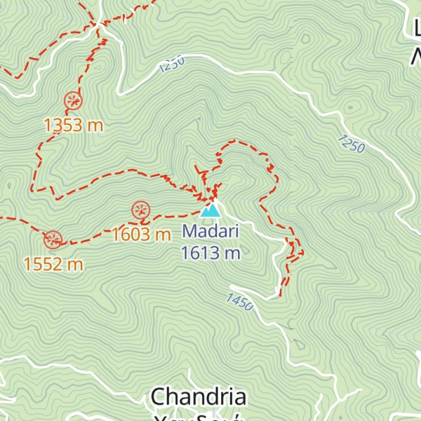 Map of Madari