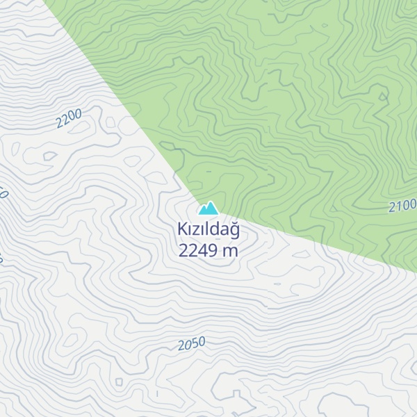 Map of Kızıldağ