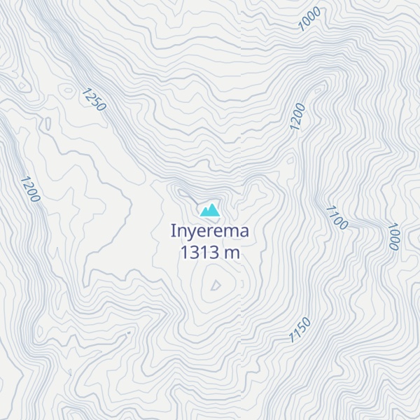 Map of Inyerema