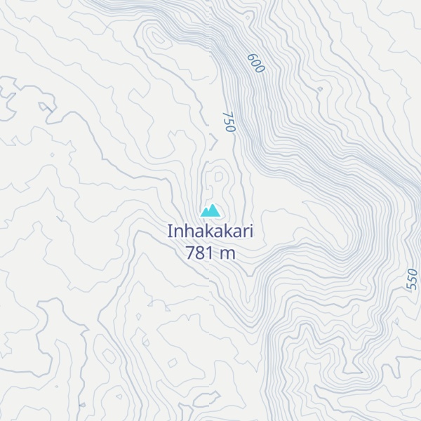 Map of Inhakakari