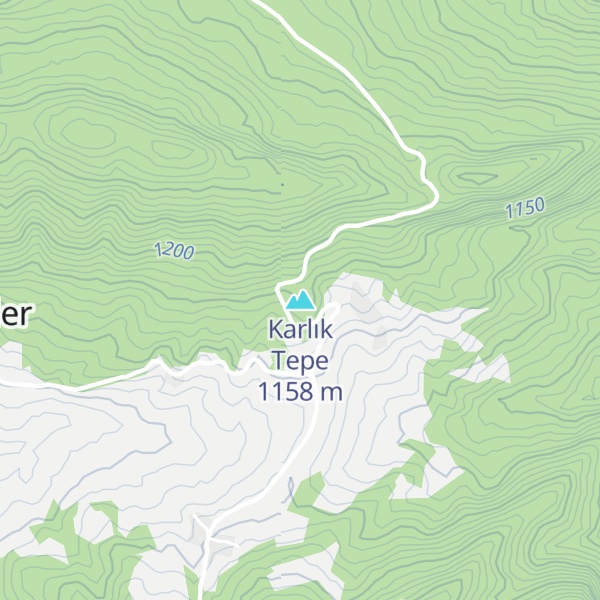 Map of Karlık Tepe