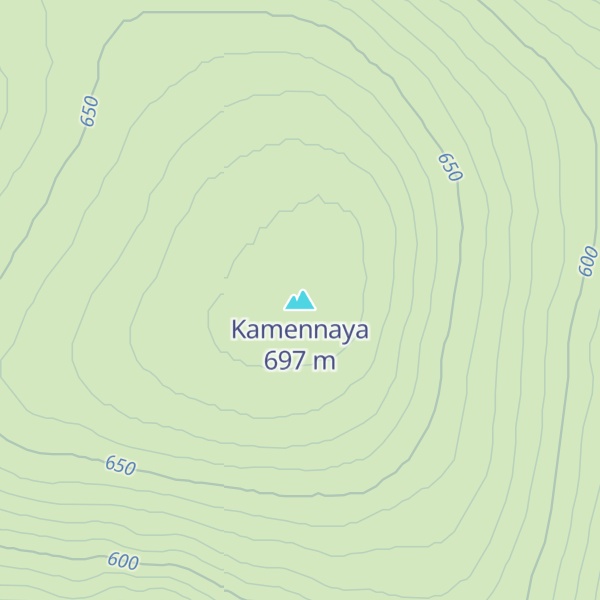Map of Kamennaya