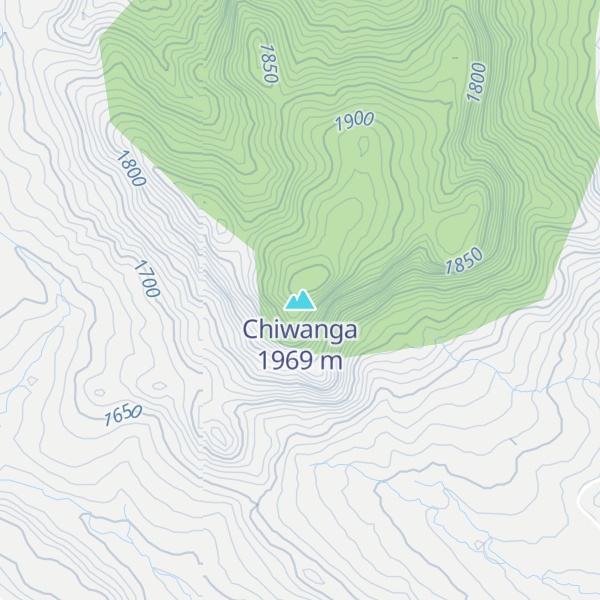 Map of Chiwanga
