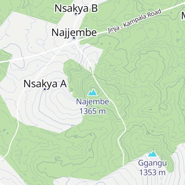 Map of Najembe