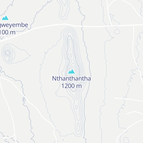 Map of Nthanthantha