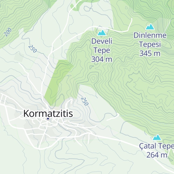 Map of Yayvan Tepe