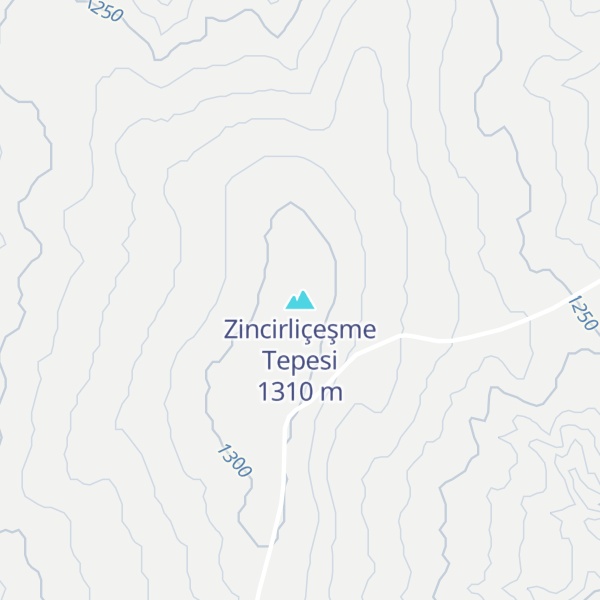 Map of Zincirliçeşme Tepesi