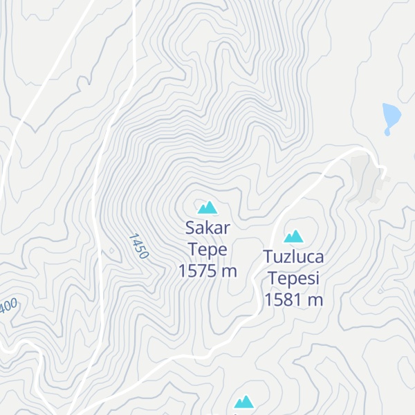 Map of Sakar Tepe