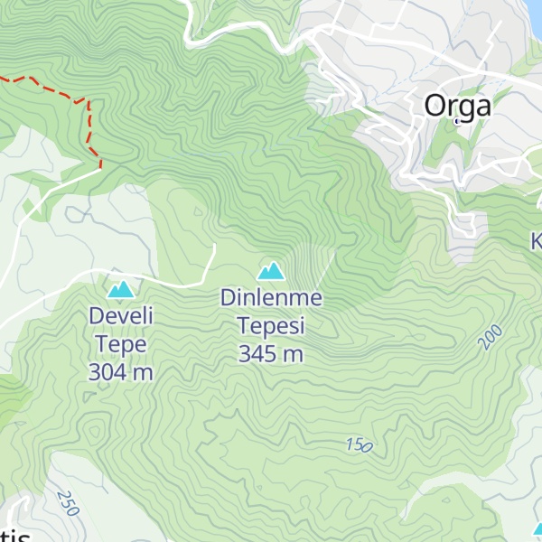 Map of Dinlenme Tepesi