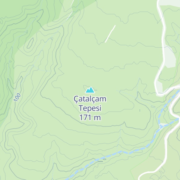 Map of Çatalçam Tepesi