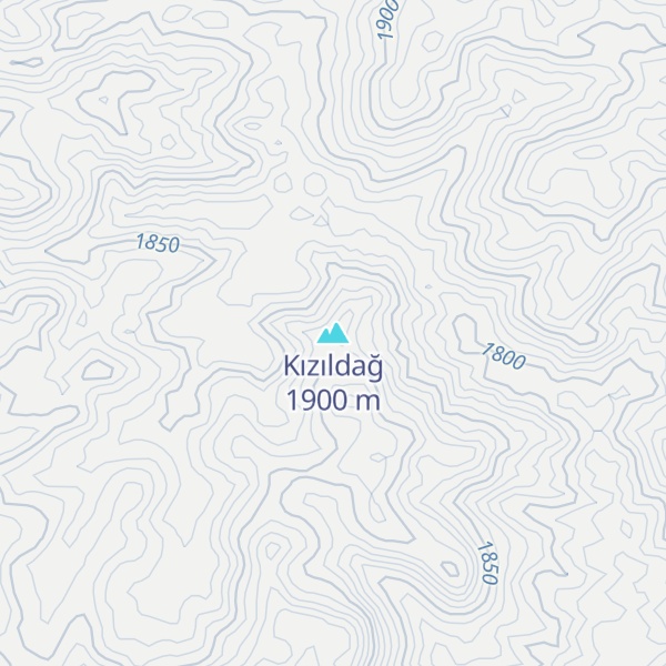 Map of Kızıldağ