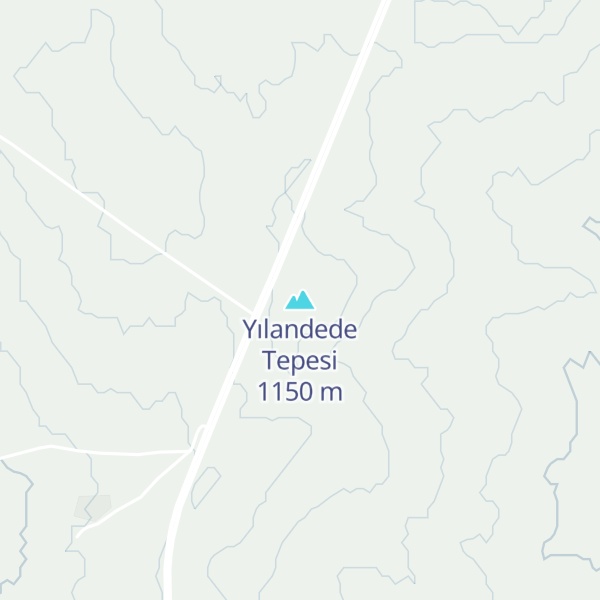 Map of Yılandede Tepesi