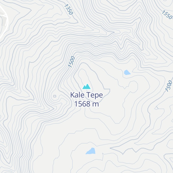 Map of Kale Tepe