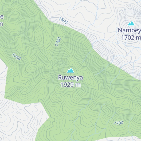 Map of Ruwenya