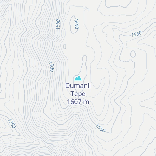 Map of Dumanlı Tepe