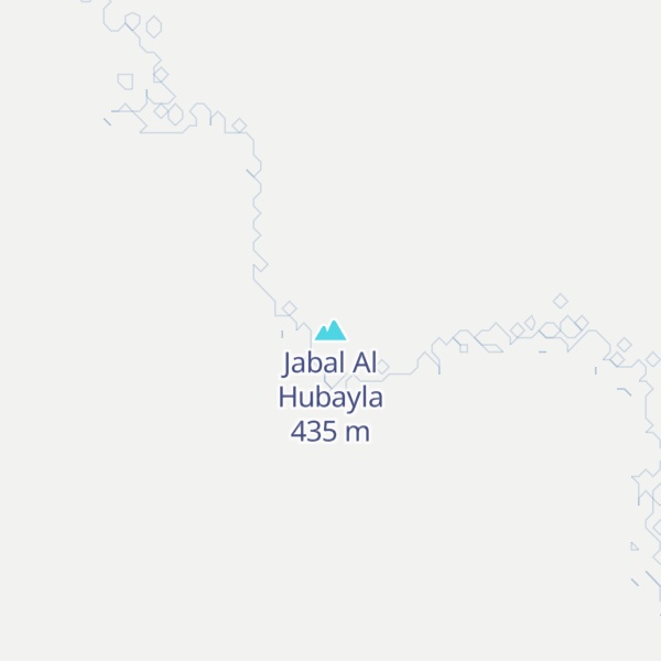 Map of Jabal Al Hubayla