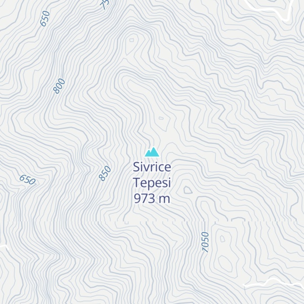 Map of Sivrice Tepesi