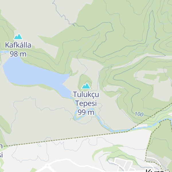 Map of Tulukçu Tepesi