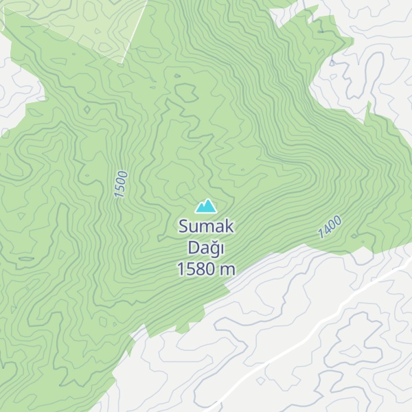 Map of Sumak Dağı