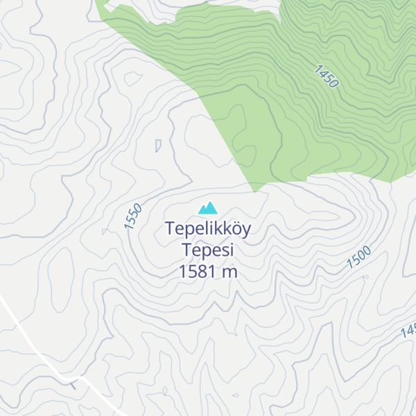 Map of Tepelikköy Tepesi
