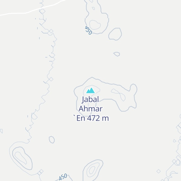 Map of Jabal Ahmar `En