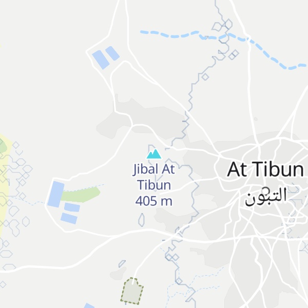 Map of Jibal At Tibun