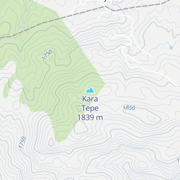 Map of Kara Tepe
