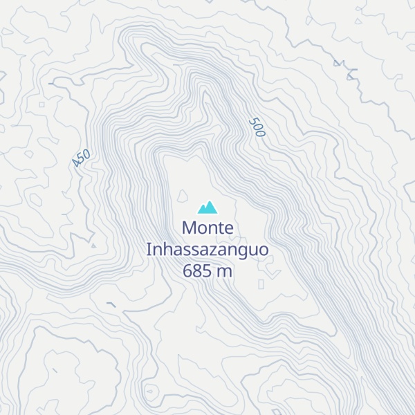 Map of Monte Inhassazanguo