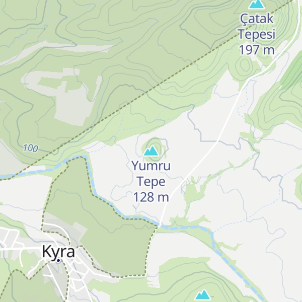 Map of Yumru Tepe