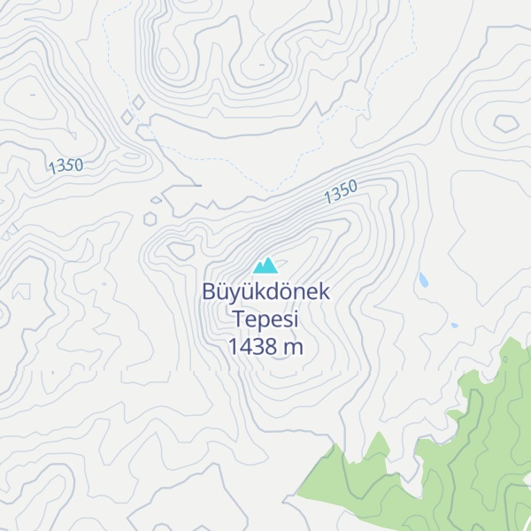 Map of Büyükdönek Tepesi