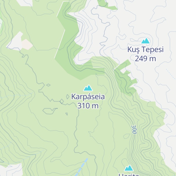 Map of Karpáseia