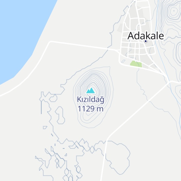 Map of Kızıldağ