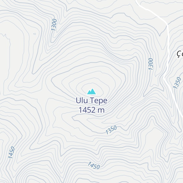 Map of Ulu Tepe
