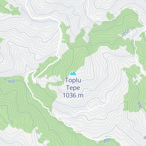 Map of Toplu Tepe