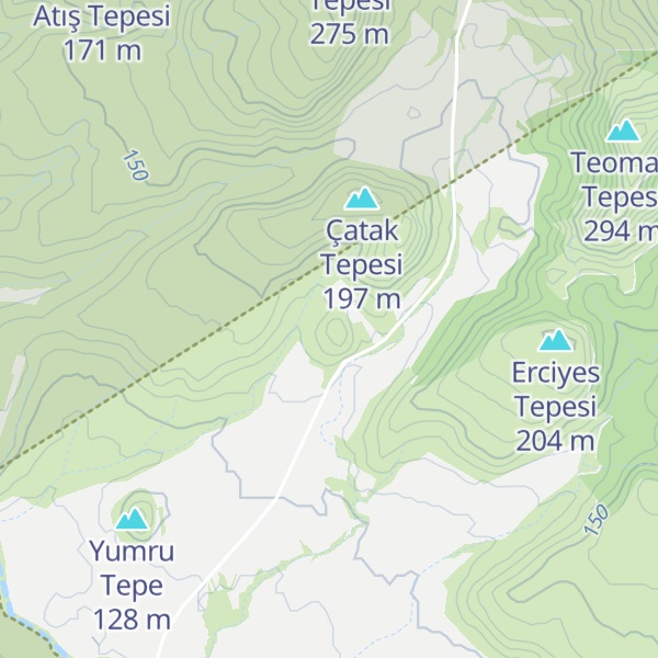 Map of Köse Tepe