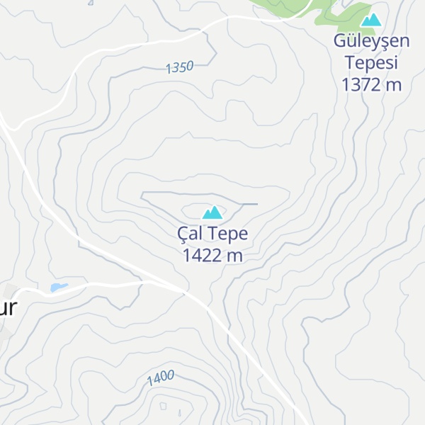 Map of Çal Tepe