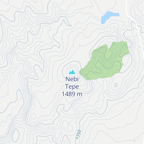 Map of Nebi Tepe