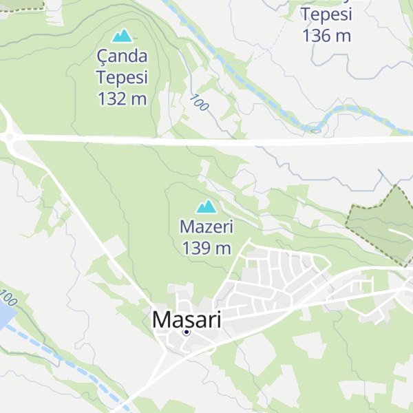 Map of Mazeri