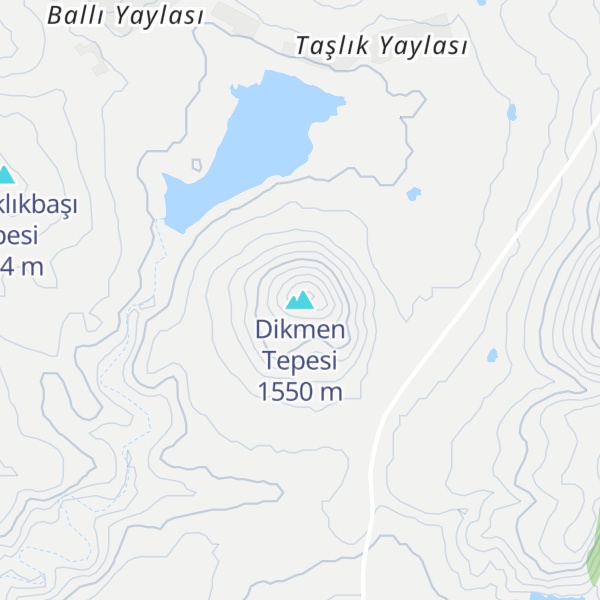Map of Dikmen Tepesi