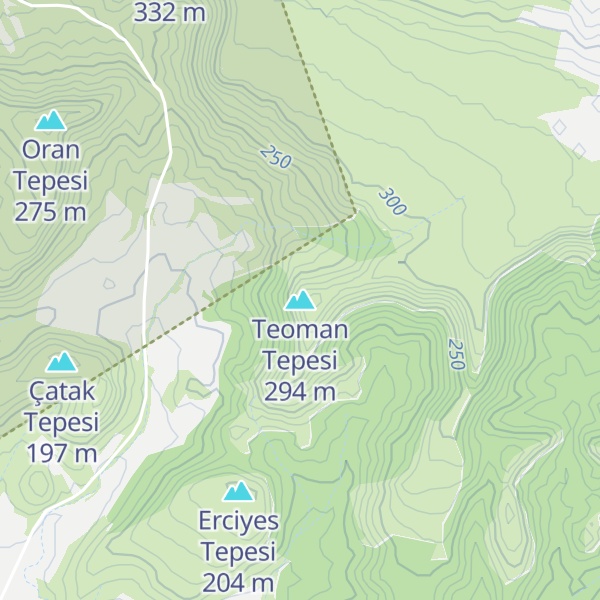Map of Teoman Tepesi