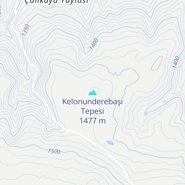Map of Kelonunderebaşı Tepesi