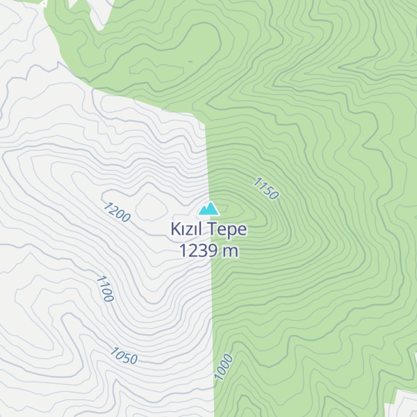 Map of Kızıl Tepe