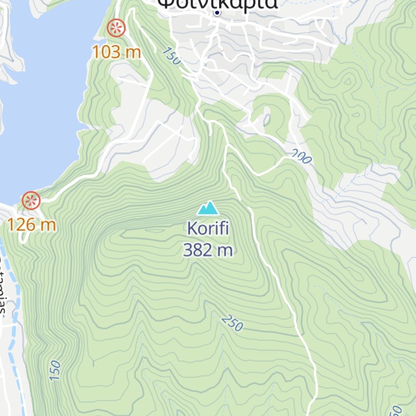 Map of Korifi