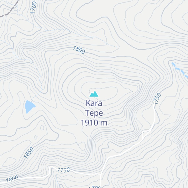 Map of Kara Tepe